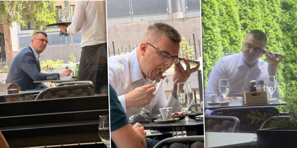 Plata ide a i rakija se pije! Pogledajte šta Prandilović radi u kafani - usred radnog vremena dok mu kolege prave cirkus... (FOTO)
