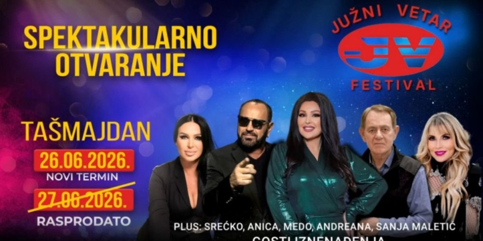 Otkrivamo kako će izgledati Instagram lajv sa zvezdama Južnog vetra (VIDEO)