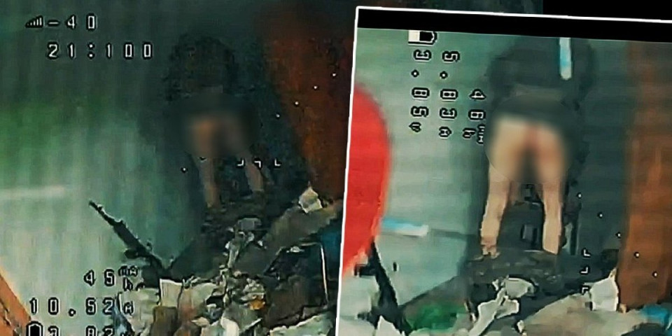 (18+) Šta ovo rade ukrajinski vojnici?! Ruski dron ih uhvatio u kompromitujućoj situaciji - i ovoga ima na frontu...