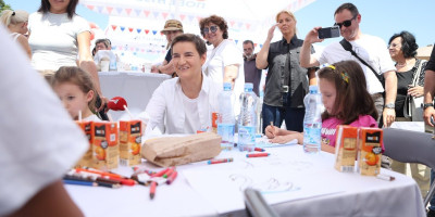"U narodu je snaga Srbije" Brnabić: Nisu naseli na laži blokadera (FOTO)