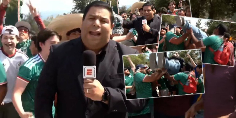 Malo se tuku, pa se malo vole: Meksikanci su hit Mundijala, reporter nije znao gde se nalazi (VIDEO)