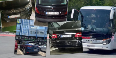 Pogledajte šta se dešava u Novom Sadu?! Grad krcat automobilima iz Hrvatske, ustaše stižu i autobusima (VIDEO)