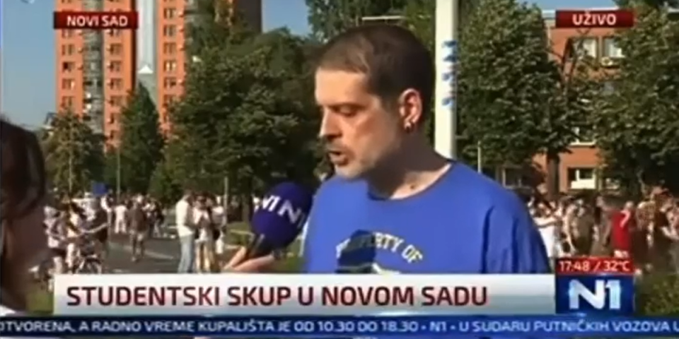 Isplivala jeziva istina! Blokader na N1 otkrio pravu pozadinu skupa: Srbima su krvave ruke, na tome moramo da insistiramo (VIDEO)