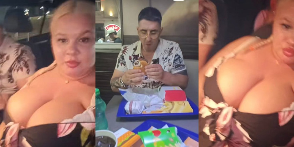 Sa njom snima po*niće? Kristina Lubenica gigantske osmice gurala Kristijanu pod nos, pa završili zajedno u automobilu