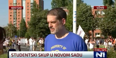 Dokle ide njihova bolesna mržnja?! Blokaderi poručili da su Srbi ratni zločinci i genocidan narod! (VIDEO)