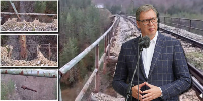 Ovo morate da vidite: Evo kako izgleda pruga o kojoj je govorio predsednik Vučić i poručio: Hitno rešiti! (VIDEO)