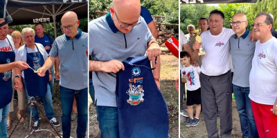 Vučević oduševio domaćine u Kovilju: Probao čuvene specijalitete! (VIDEO)