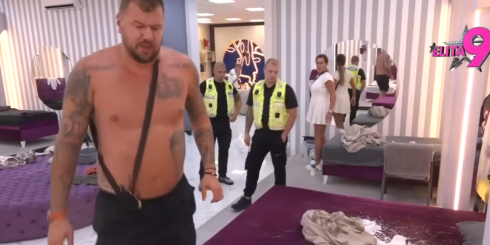 Karambol u rijalitiju! Janjuš krši sve po kući - Hitno reagovalo obezbeđenje!