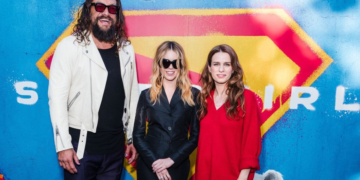 Džejson Momoa na premijeri filma "Supergirl"