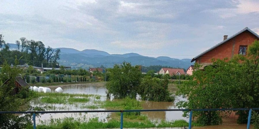 Potop u prigradskom naselju Grdica