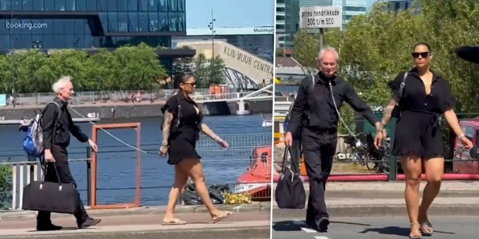 Mreže gore: Žena prošetala muškarca na povocu kao psa - scena o kojoj bruji ceo grad (VIDEO)