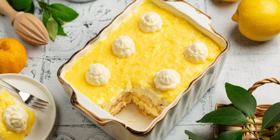 Limun tiramisu: Najlepši letnji desert - Kremast i pun ukusa, a osvežava začas
