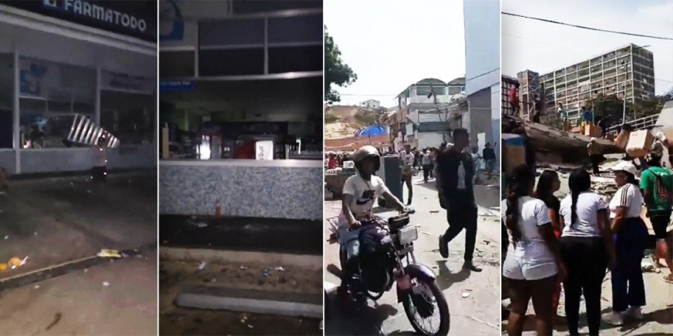 (VIDEO) Horor u Venecueli! Nakon zemljotresa došlo do potpunog kolapsa države - pogledajte šta ljudi rade, ovo je neverovatno