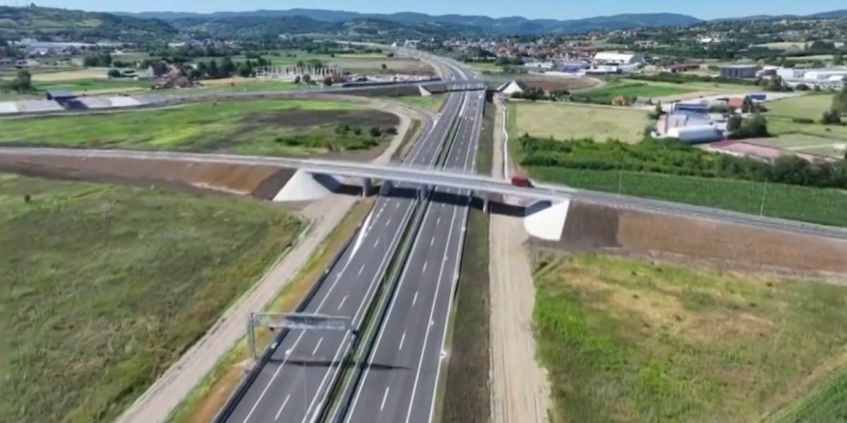 Moravski koridor, deonica od Čačka do Kraljeva