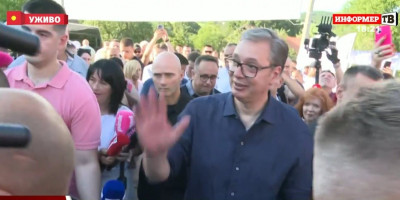 Hit snimak sa otvaranja auto-puta! Vučić progovorio kraljevački sleng - "upekla sidža"!