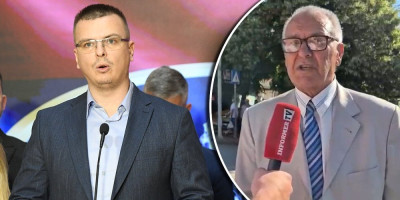 Odjekuje poruka Parandilovićevog dede! Stigao na skup u Beograd da podrži Vučića, pa se obratio unuku - Pozivam ga... (VIDEO)