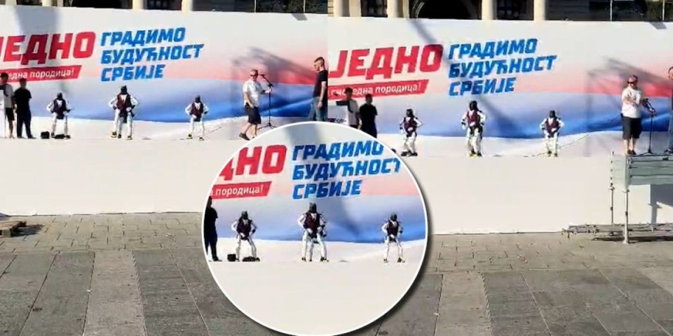 Roboti izašli na binu i zaigrali moravac! Generalna proba pred današnji spektakl "Srbija, jedna porodica" (VIDEO)