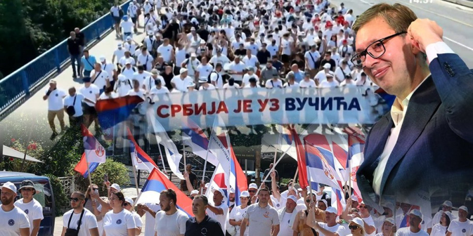 Srbija je uz Vučića! Veličanstvene slike sa Brankovog mosta - građani krenuli na istorijski skup u centru Beograda (FOTO/VIDEO)
