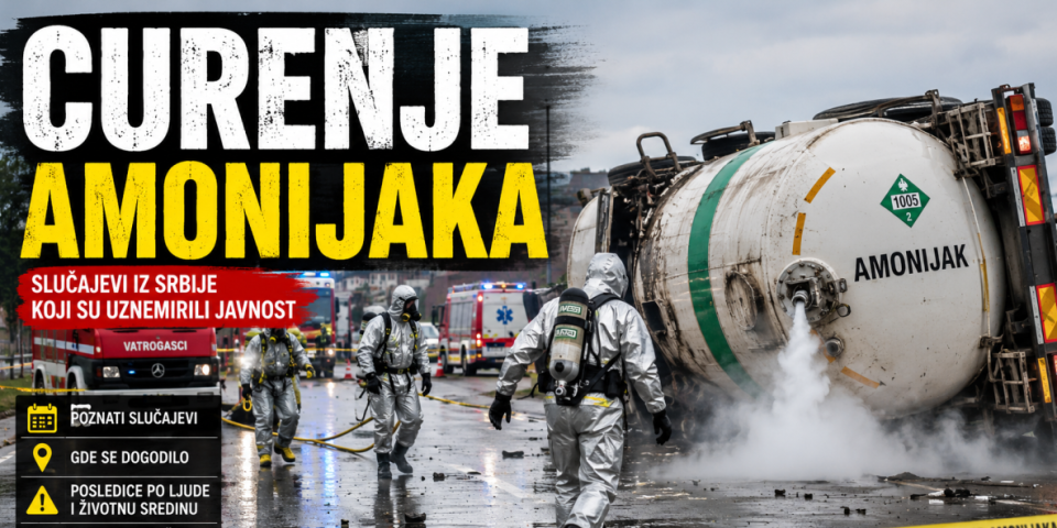 Pre Gučle, Srbija je već tresla od amonijaka: Evo svih akcidentata koji su sejali strah i smrt!