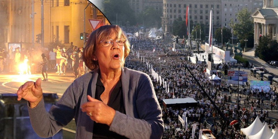 Blokaderi priznali svoj kraj posle skupa u Beogradu, Vesna Pešić kuka na sav glas - Evo koga moli za rušenje Vučića (VIDEO)