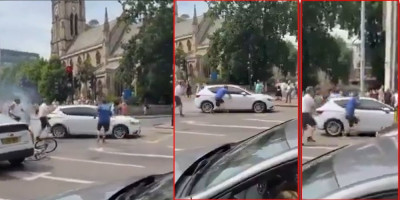 (VIDEO) Migrant autom uleteo u veliku grupu ljudi! Horor u Londonu obišao svet, kamere zabeleželile dramatične scene
