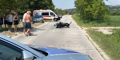 Tuga! Preminuo motociklista u nakonjezivog sudara kod Čačka