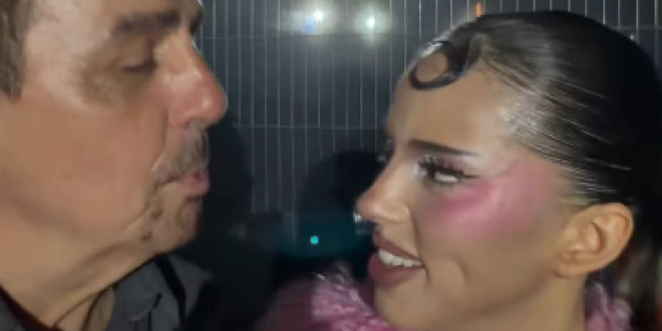 Snimak koji Srbi premotavaju! Keba zaskočio pobednicu Evrovizije - Njena reakcija postala hit