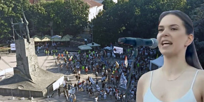 Blokaderi negiraju Srbiju! Jeziv skandal na skupu u Kraljevu - poslušajte sramnu izjavu blokaderke (VIDEO)