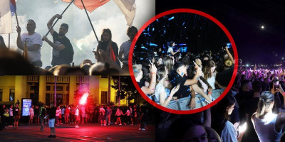 Monstrumi: Ovo je blokaderka koja je širila laži da su deca izbodena na "Music week-u" - Hteli aferu "Valjevo 2"