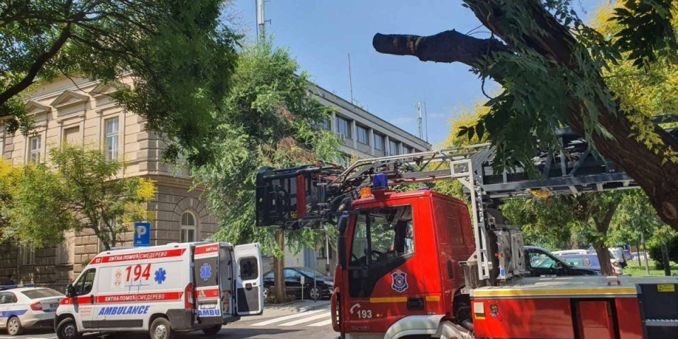 Kraj drame u Smederevu: Pregovarački tim MUP ubedio muškarca da odustane od samoubistva (FOTO)