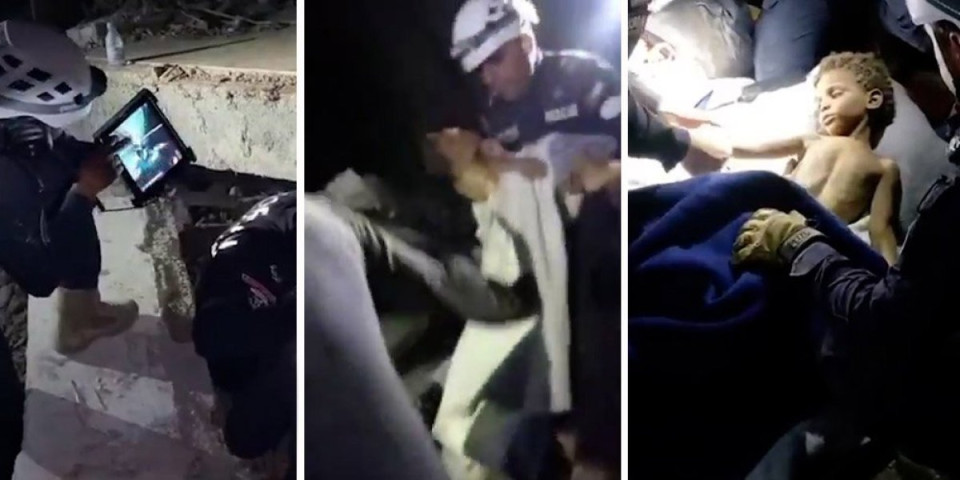 Čudo u Venecueli: Dečak izvučen iz ruševina nakon 6 dana (FOTO/VIDVEO)
