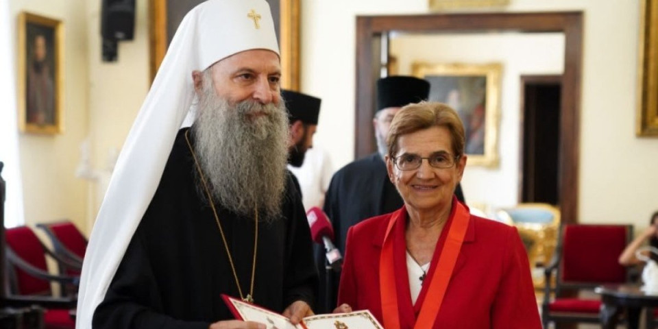 Patrijarh Porfirije odlikovao Danicu Marinković! Ministarka Đurđević Stamenkovski: "Pamćenje je dug prema žrtvama i opomena da se takvi zločini više nikada ne ponove"