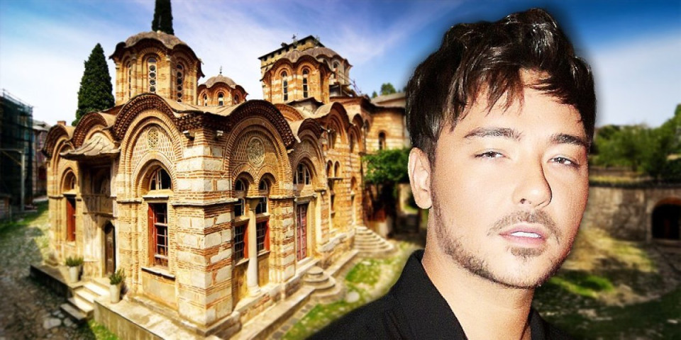 Procurila slika s Hilandara! Milan Stanković bez odeće - Ko je mladić pored njega? (FOTO)