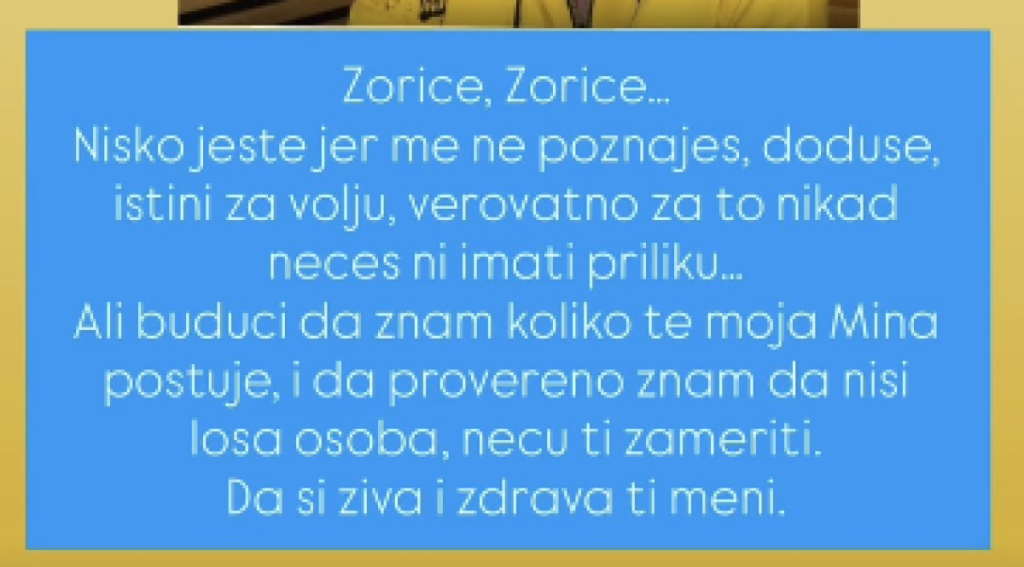 Kasper neće ni Zorici da prećuti! Tvrdio da se povlači iz javnosti, a svaki dan želi da bude glavna tema medija