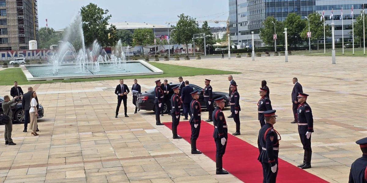 Palata Srbija svečani doček