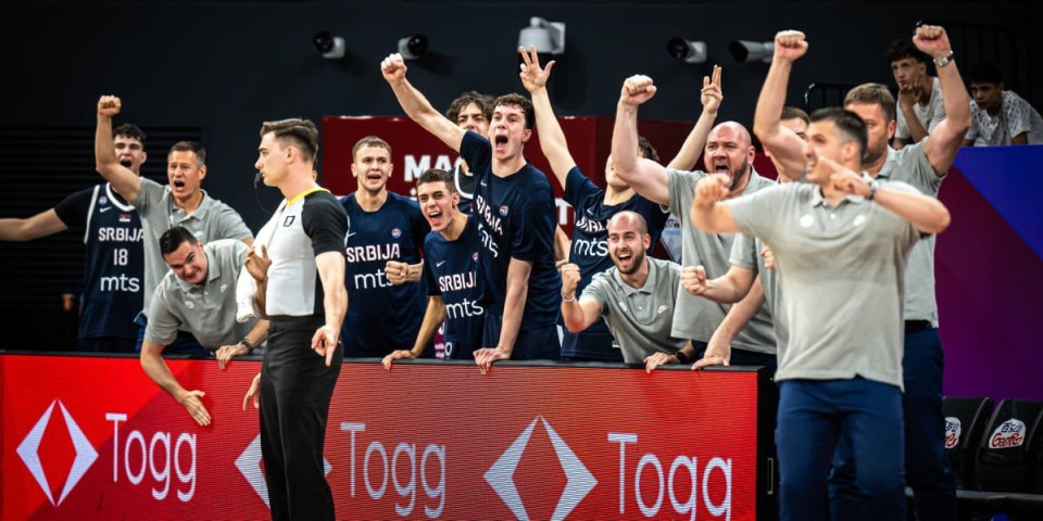 Ma, bravo breee! Srbija u polufinalu SP, "orlići" srušili Litvance i boriće se za medalju