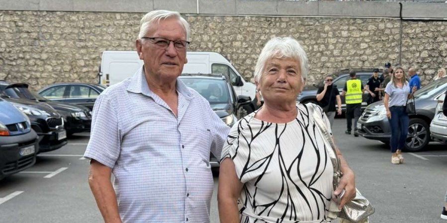 Milanče Radosavljević sa suprugom