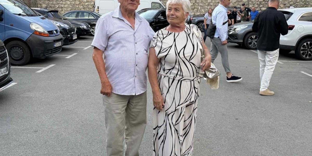 Milanče Radosavljević sa suprugom