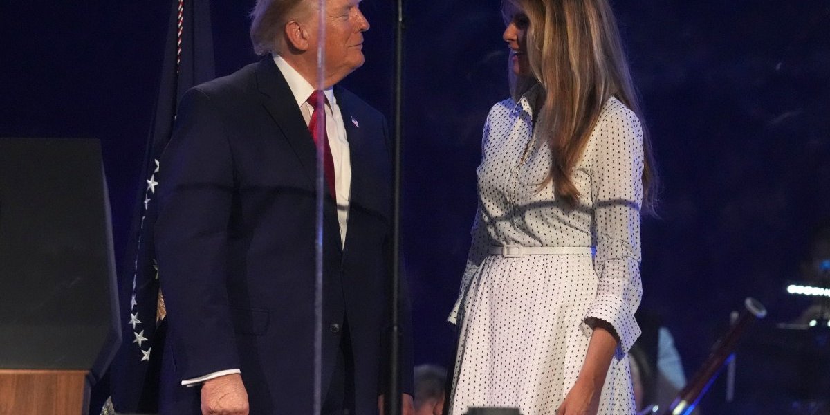 Melanija i Donald Tramp