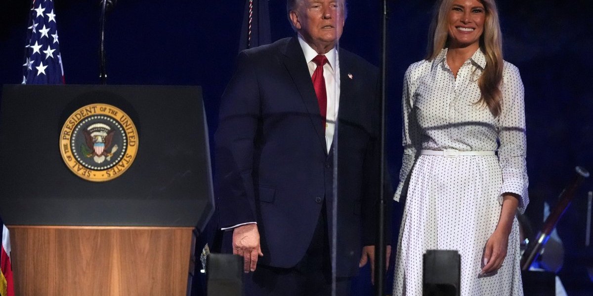 Melanija i Donald Tramp