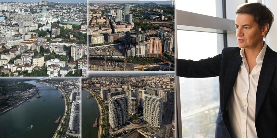 Brnabić pokazala evropskim gostima Beograd na drugačiji način: Mudrom i hrabrom Vučićevom vizijom... (FOTO)