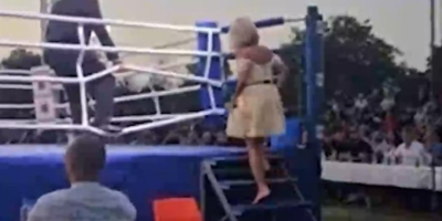 Čučnula u minjaku i proletela “iz prve”! Snimili smo Jovanu Jeremić dok ulazi u ring, zakucala jače od Tajsona (VIDEO)