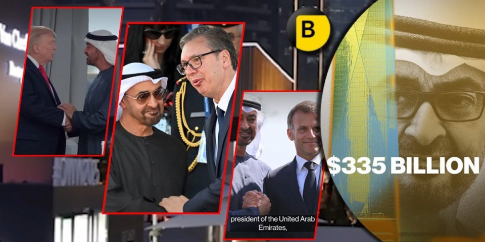 Iz senke vlada svetskim kapitalom i ima bogatstvo od 335 milijardi: Blumberg otkriva sve o moćniku iz UAE, u priči i Vučić (VIDEO)