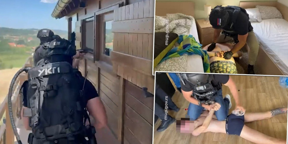 Uhapšeni osumnjičeni za pokušaj ubistva Sandokana: Specijalci ih zatekli u gaćama (VIDEO)