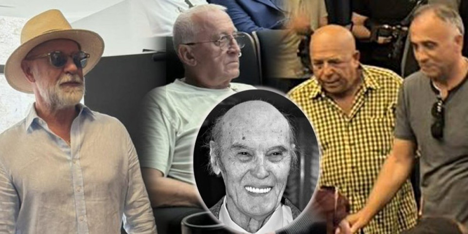 Muk i neverica na komemoraciji Bajića: Kolege ispratile pevača uz jecaje, evo ko je sve došao (FOTO)