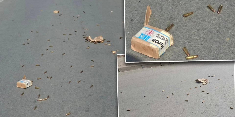 Zastrašujuća scena u Šapcu: Kutije metaka rasute ispred prostorija SNS - Pogledajte šta piše na njima (FOTO)