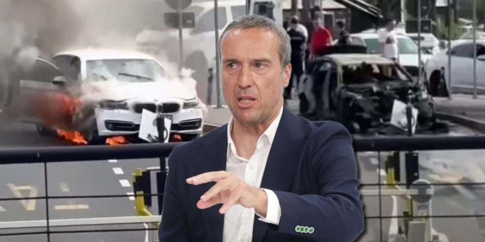 Od luksuznog auta "ostali samo dugmići": Mladen Mijatović objavio dramatičan snimak izgorelog "bmw-a" (FOTO/VIDEO)