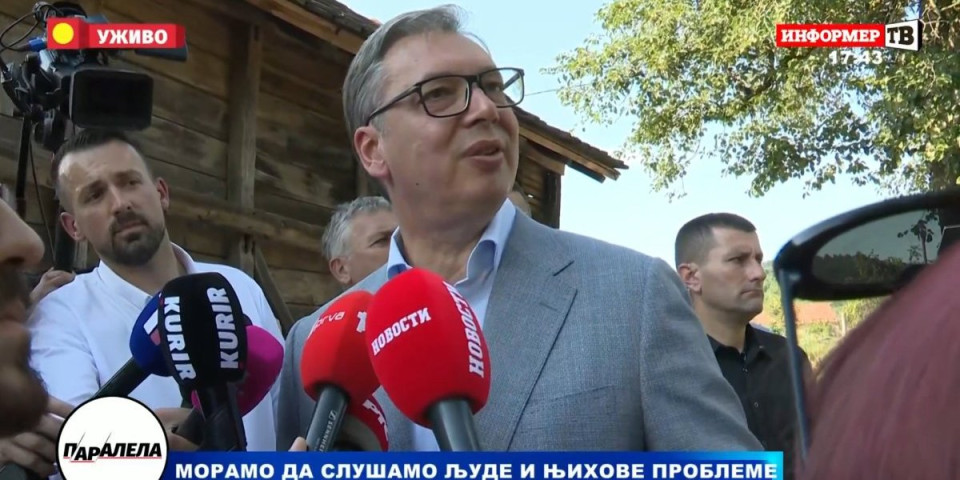 Srpska sela liče na švajcarska! Vučić poslao moćnu poruku iz Loznice: Prosečna plata skače, naša sela više nisu sirotinjska (FOTO)