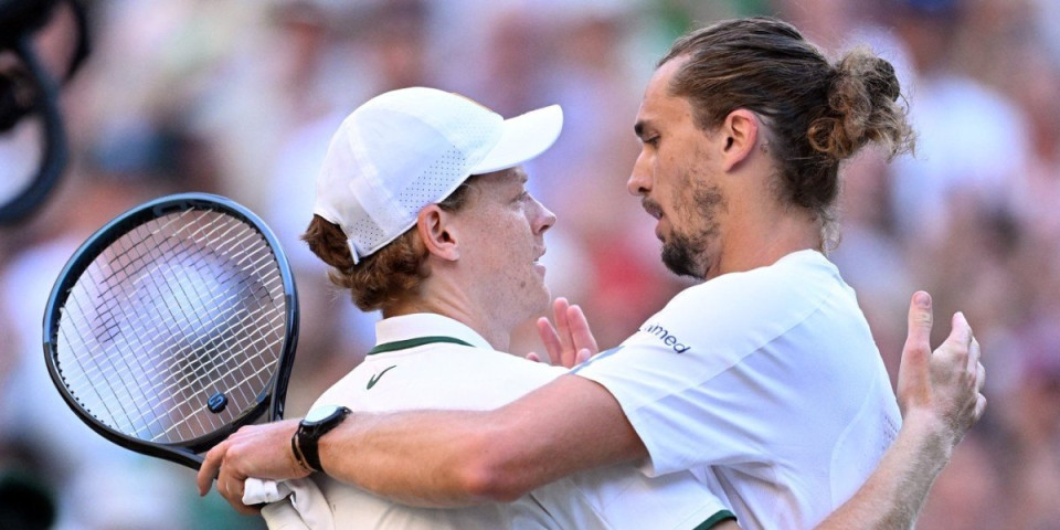 Zverev pred milionima gledalaca poručio Sineru: "Više te ne volim“