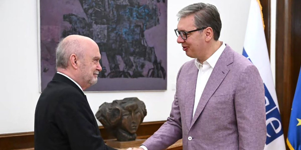 Oglasio se Vučić nakon sastanka sa generalnim sekretarom OEBS-a! Predsednik Srbije otkrio detalje razgovora (FOTO)